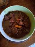Krengsengan Daging