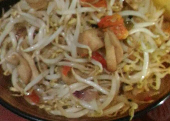 Resep bikin TOGE JAMUR plus TELUR PUYUH LADA HITAM yang istimewa