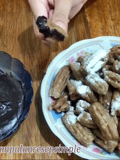 Foto resep Churros Renyah Tanpa Telur