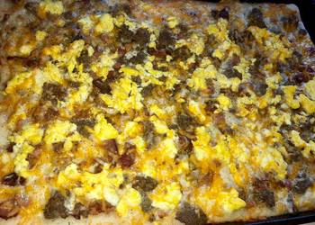 Popular Recipe Breakfast pizza Delicious Simple