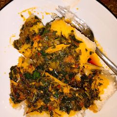 A picture of Ugba sauce.