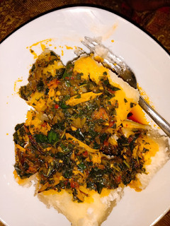 A picture of Ugba sauce.