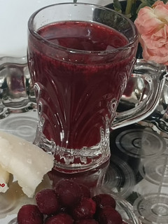 عکسی از دستور چای هسته آلبالو