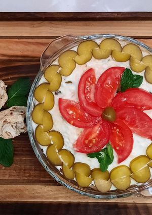 عکسی از دستور ساندویچ الویه فوری