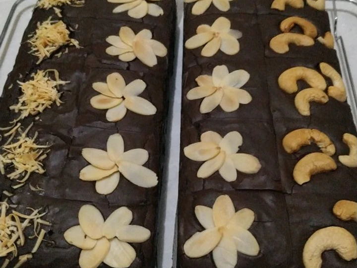 Cara Gampang Membikin Resep Brownies Shiny crust yang Uenak Anti Ribet, Sempurna