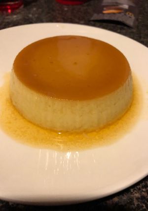 A picture of Spanish flan 🍮.