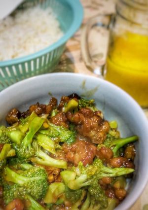 Foto resep Brokoli Ayam saus Oriental
