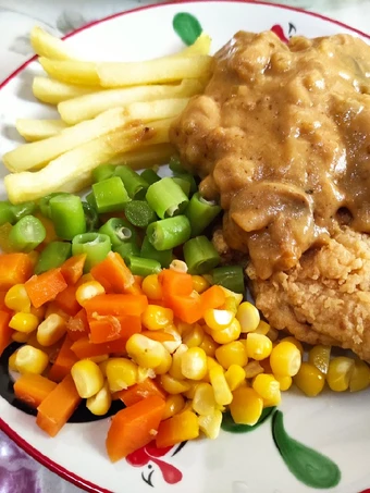 Cara Gampang Membuat Resep 60. Chicken Steak w/ Mushroom Sauce yang Lezat Anti Ribet, Lezat Sekali