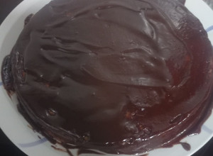 Foto de Bolo de Cenoura e Chocolate na Airfryer