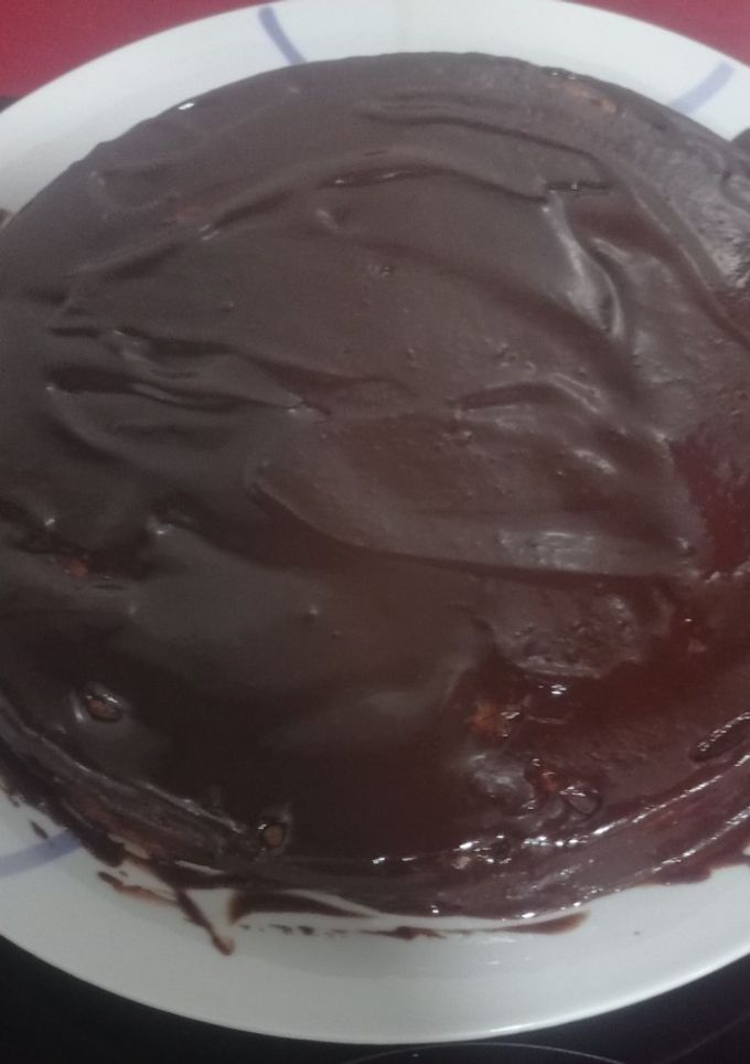 Foto de Bolo de Cenoura e Chocolate na Airfryer