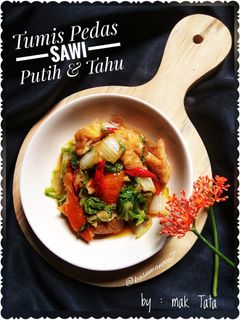 Foto resep 53. Tumis Sawi & Tahu