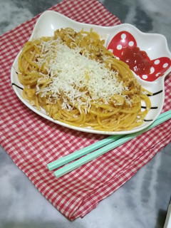 Foto resep Chicken Spaghetti Bolognese