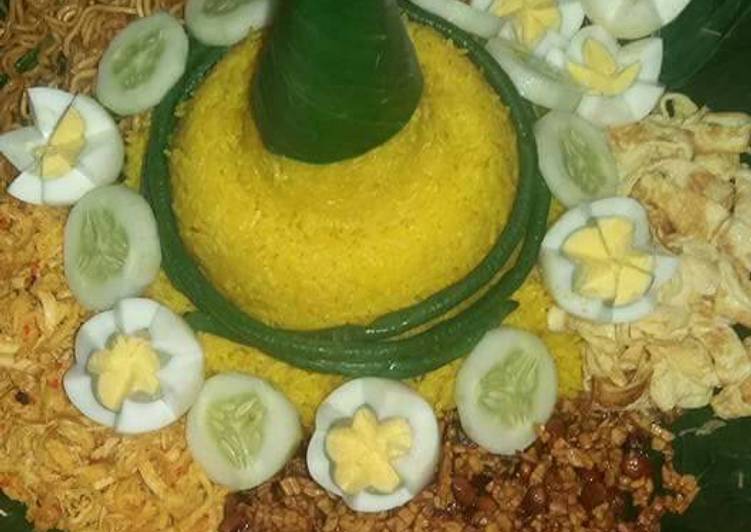 Nasi kuning sederhana