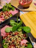 Lunch box quinoa rose