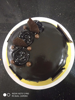 A picture of Chocolate Ganache cake.