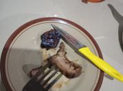Gambar steak daging lada hitam