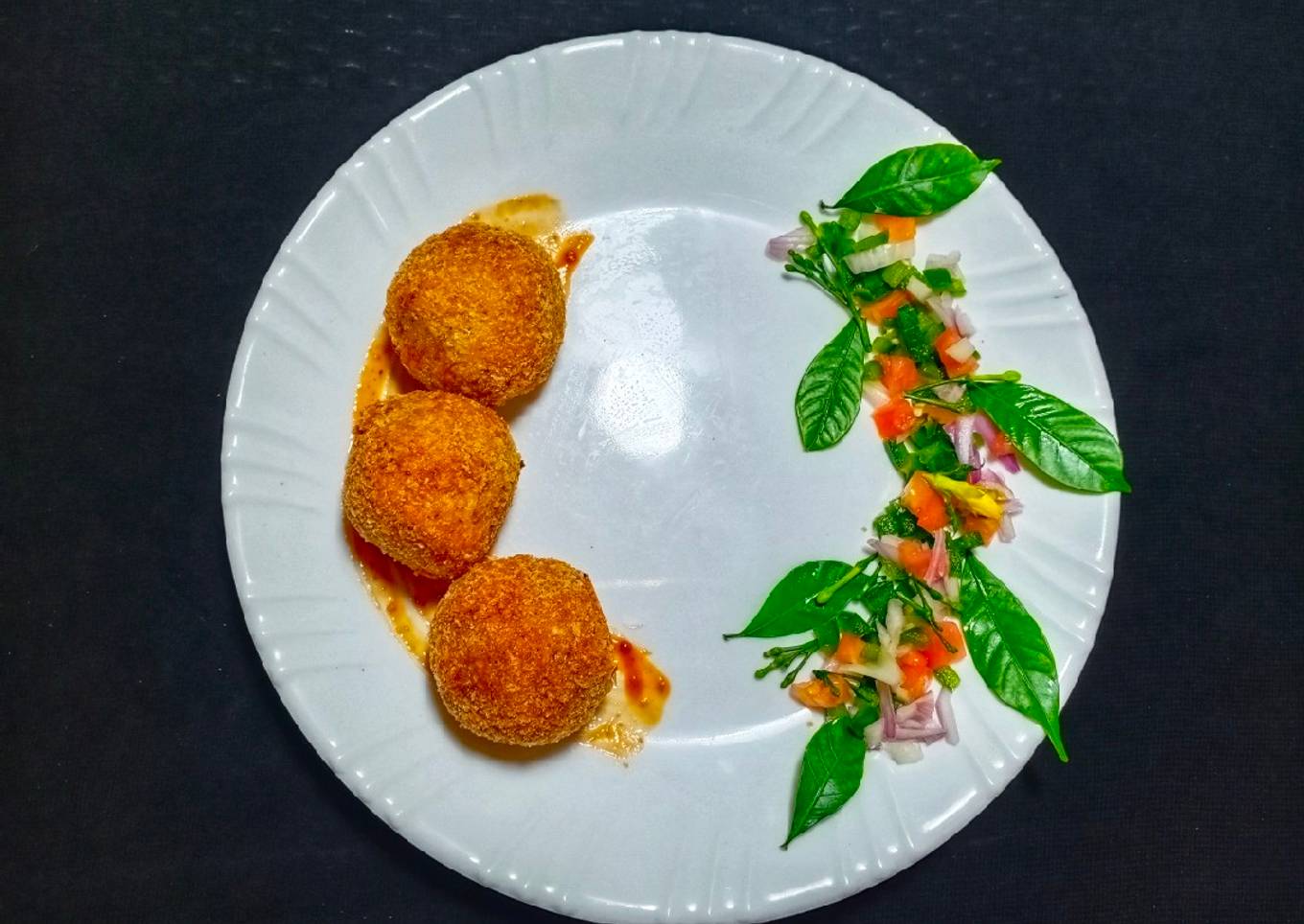 Smoky BBQ Chicken Balls