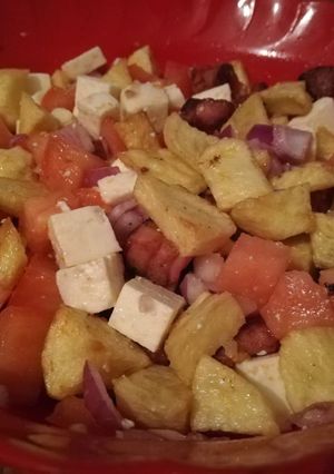 O poză a rețetei Meniu cu "de toate".