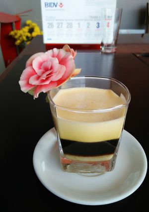Hình của món Cà phê trứng.