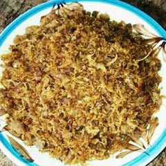 A picture of Meat floss (Danbun nama).