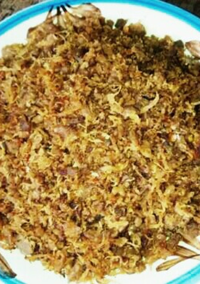 A picture of Meat floss (Danbun nama).