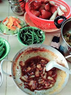 Hình của món Kho khô quẹt thịt ba chỉ mặn mòi, hao cơm, chồng con siêng ăn rau hơn!.