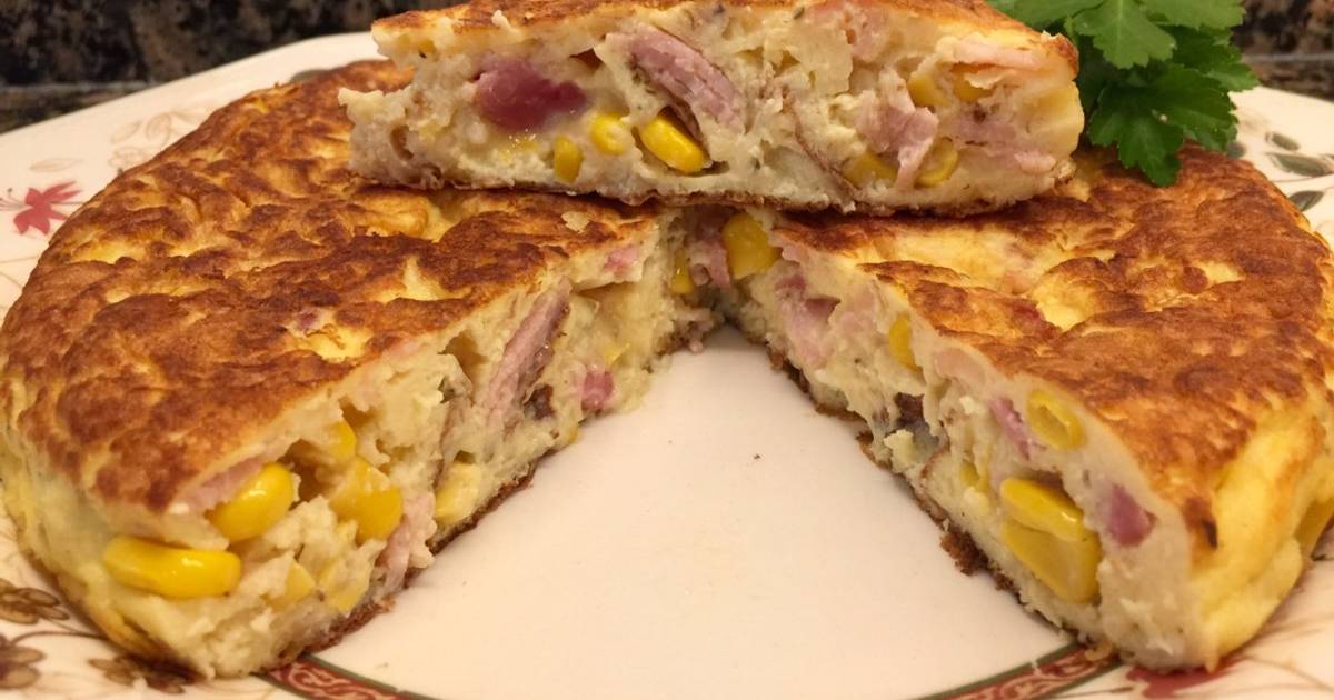 Tortillas de huevo con maiz 253 recetas caseras Cookpad