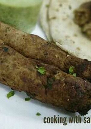 A picture of Beef seekh kabab #ramadankitayari.