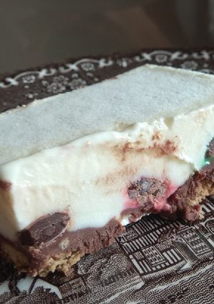 Φωτογραφία της συνταγής Μωσαϊκό - παγωτό με smarties