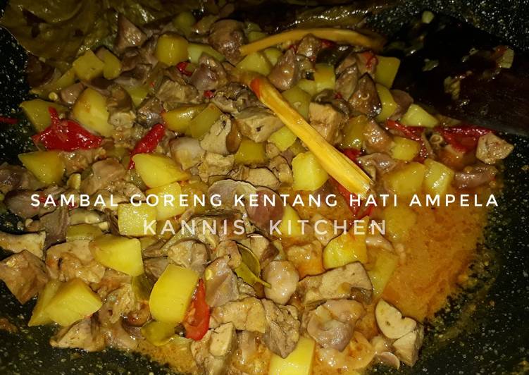 6. Sambal Goreng Kentang, Ati Ampela