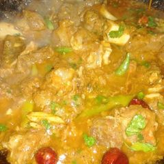 A picture of Mottan karahi.