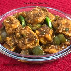 A picture of Garlic Pepper Basa Fish.