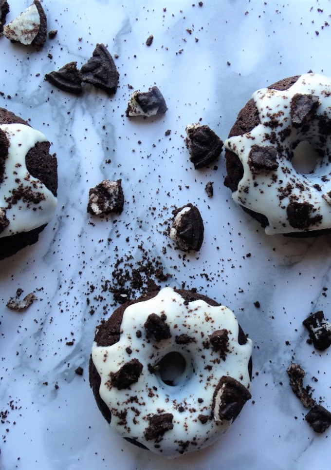 Una foto de Donuts de oreo