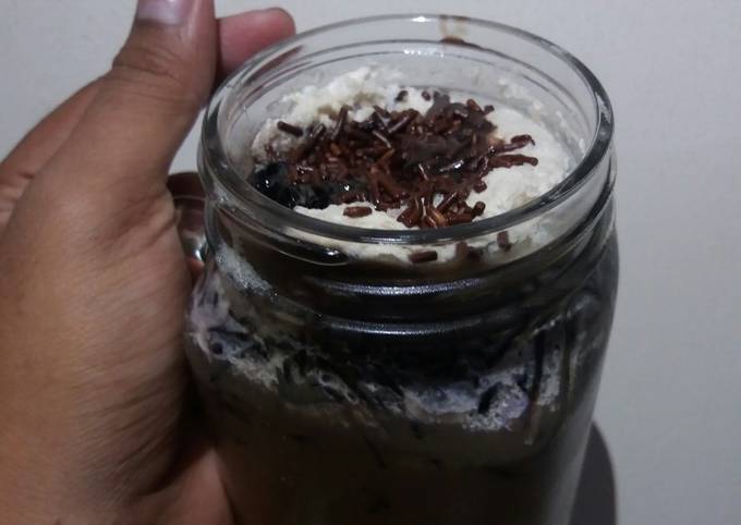 Resep Es cappucino cincau Anti Gagal