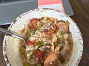 A picture of okra gumbo