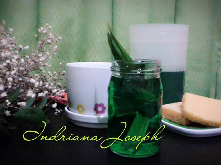 Langkah Mudah untuk Menyiapkan Resep Sirup Pandan homemade yang Bisa Manjain Lidah Anti Ribet, Sempurna