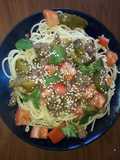 Ensalada fría de zapallito