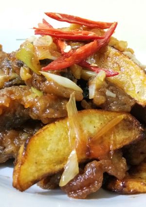 Foto resep Ati Ampela Goreng Tepung Saos Madu