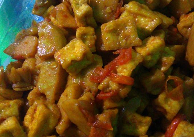 Resep: Krengsengan Tahu tempe &amp; Pentol simple Kekinian