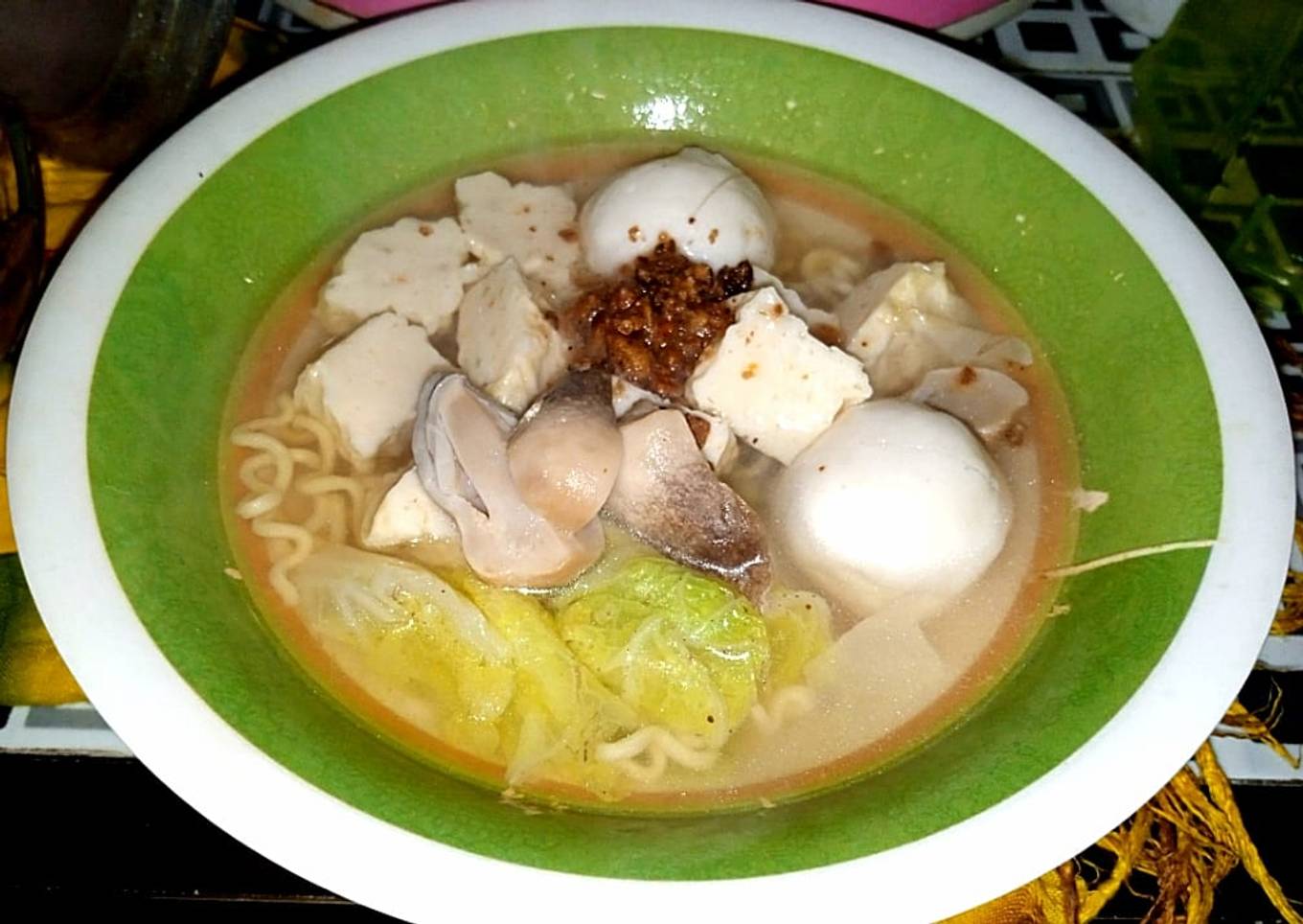 Bakso kuah instan