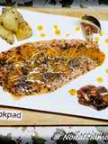 Filetto di Trota Sous-Vide con Chutney di Fichi