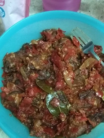 Cara Gampang Membuat Resep Dendeng balado uni des yang Bikin Ngiler Anti Ribet, Uenak Banget
