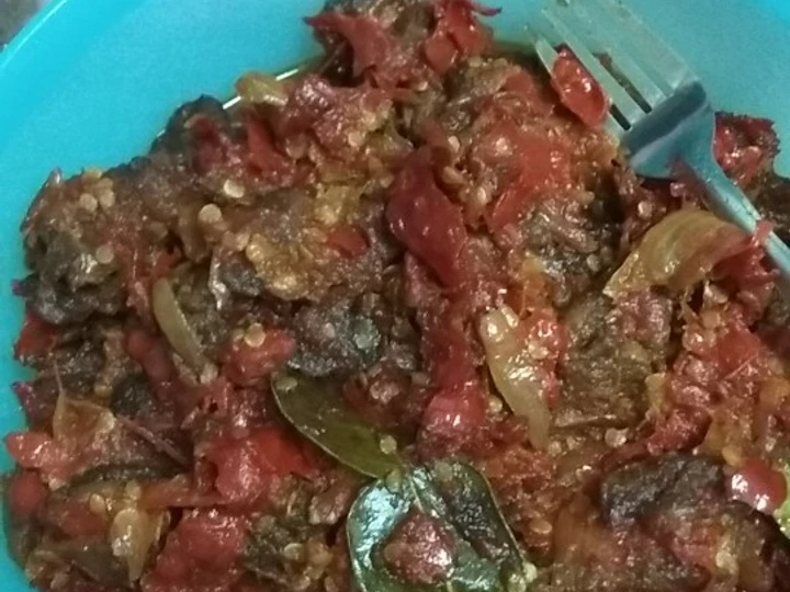 Cara Gampang Membuat Resep Dendeng balado uni des yang Bikin Ngiler Anti Ribet, Uenak Banget