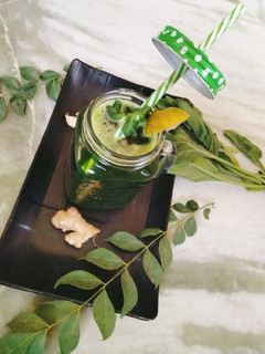 A picture of Immune Booster sweet Green Smoothie.