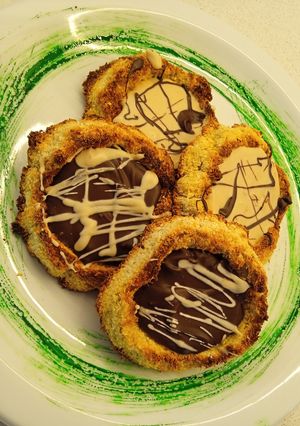 Una foto de Cookies de coco