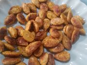 Una foto de snack de zapallo