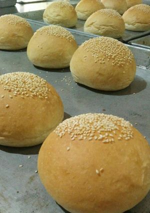Foto resep Burger Bun (adonan tanpa telur)