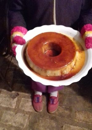 Una foto de Budín de pan