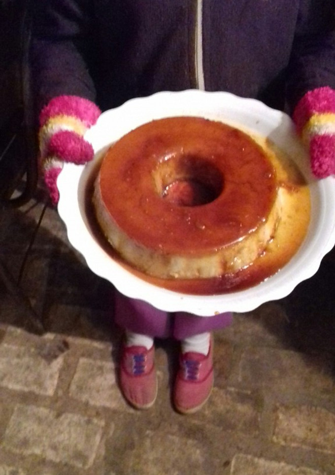 Una foto de Budín de pan