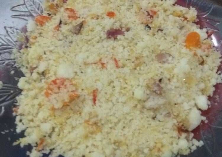 Bagaimana Menyiapkan Nasi goreng nasi jagung Anti Gagal
